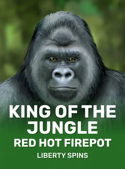 King of The Jungle Red Hot Firepot game tile